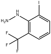 Hydrazine, [2-iodo-6-(trifluoromethyl)phenyl]- Structural
