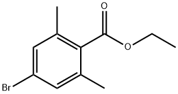 Ethyl 4-bromo-2,6-dimethylbenzoate Structural