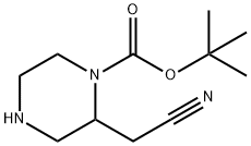tert-butyl 2-(cyanomethyl)piperazine-1-carboxylate