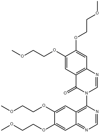 3-(6,7-bis(2-methoxyethoxy)quinazolin-4-yl)-6,7-bis(2-methoxyethoxy)quinazolin-4(3H)-one