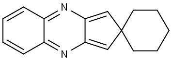 Spiro[cyclohexane-1,2'-[2H]cyclopenta[b]quinoxaline] (8CI,9CI) Structural