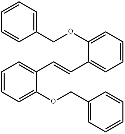 Stilbene, 2,2'-bis(benzyloxy)-, (E)- (8CI) Structural