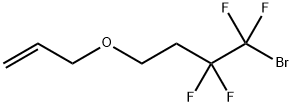 Allyl 4-bromo-3,3,4,4-tetrafluorobutyl ether Structural