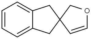 Spiro[furan-3(2H),2'-[2H]indene], 1',3'-dihydro- Structural