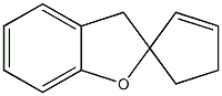 Spiro[benzofuran-2(3H),1'-[2]cyclopentene] Structural