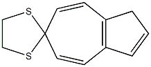 Spiro[azulene-6(1H),2'-[1,3]dithiolane] (8CI,9CI) Structural