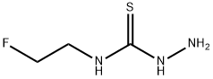 Hydrazinecarbothioamide, N-(2-fluoroethyl)- Structural