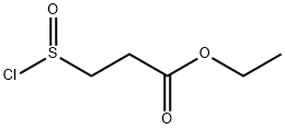 Propanoic acid, 3-(chlorosulfinyl)-, ethyl ester Structural