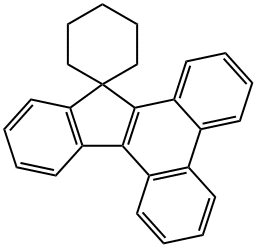 Spiro[cyclohexane-1,13'-[13H]indeno[1,2-l]phenanthrene] (8CI,9CI) Structural