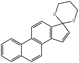 Spiro[17H-cyclopenta[a]phenanthrene-17,2'-[1,3]dioxane] (9CI) Structural