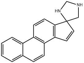 Spiro[17H-cyclopenta[a]phenanthrene-17,4'-imidazolidine] (8CI,9CI) Structural