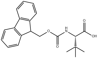 Fmoc-DL-tert-leucine Structural