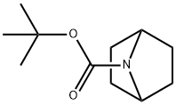 tert-Butyl 7-azabicyclo[2.2.1]heptane-7-carboxylate Structural