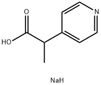 sodium 2-(pyridin-4-yl)propanoate Structural