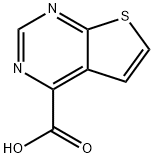 thieno[2,3-d]pyrimidine-4-carboxylic acid Structural