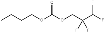 Butyl 2,2,3,3-tetrafluoropropyl carbonate Structural