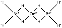 Zinc borohydride 2M tetrahydrofuran Structural
