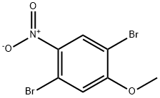 Benzene, 1,4-dibromo-2-methoxy-5-nitro- Structural
