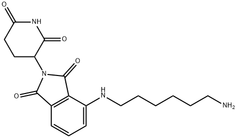 4-[(6-Aminohexyl)amino]-2-(2,6-dioxopiperidin-3-yl)isoindoline-1,3-dione HCl