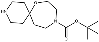 tert-butyl 7-oxa-3,10-diazaspiro[5.6]dodecane-10-carboxylate Structural