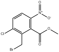 methyl 2-(bromomethyl)-3-chloro-6-nitrobenzoate