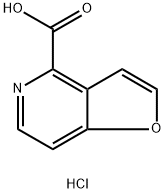 furo[3,2-c]pyridine-4-carboxylic acid hydrochloride Structural