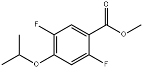 Methyl 2,5-Difluoro-4-isopropoxybenzoate Structural