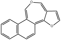 Furo[3,2-c]naphth[2,1-e]oxepin (9CI) Structural