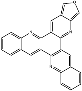 Furo[3',4':5,6]pyrido[2,3-a]quino[2,3-c]acridine (9CI) Structural
