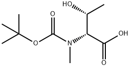 (2R,3R)-3-hydroxy-2-[methyl-[(2-methylpropan-2-yl)oxycarbonyl]amino]butanoic acid Structural