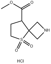 Methyl 5-Thia-2-Azaspiro[3.4]Octane-8-Carboxylate 5,5-Dioxide Hydrochloride Structural