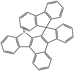Spiro[benz[c]indeno[2,1-a]carbazole-14(13H),9'-[9H]fluorene] Structural