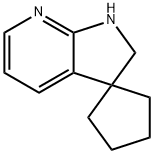 Spiro[cyclopentane-1,3'-[3H]pyrrolo[2,3-b]pyridine], 1',2'-dihydro- Structural