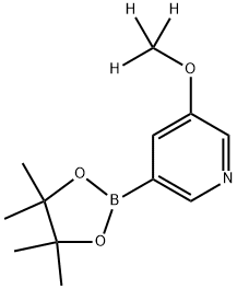 3-(methoxy-d3)-5-(4,4,5,5-tetramethyl-1,3,2-dioxaborolan-2-yl)pyridine