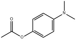 Phenol, 4-(dimethylamino)-, 1-acetate Structural