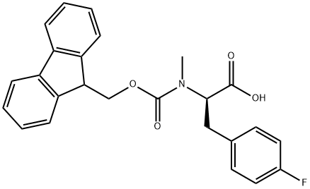 (2R)-2-({[(9H-fluoren-9-yl)methoxy]carbonyl}(methyl)amino)-3-(4-fluorophenyl)propanoic acid