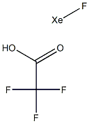 xenon fluoride trifluoroacetate Structural