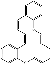 Dibenzo[i,o][1,8]dioxacyclohexadecin (8CI,9CI) Structural