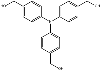 Benzenemethanol, 4,4',4''-nitrilotris- Structural