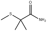 Propanamide, 2-methyl-2-(methylthio)- Structural