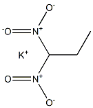 potassium-1,1-dinitropropanide Structural