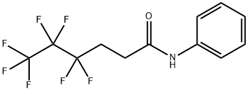 Hexanamide, 4,4,5,5,6,6,6-heptafluoro-N-phenyl- Structural