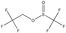 trifluoromethane-sulfinic acid, 2,2,2-trifluoroethyl ester Structural