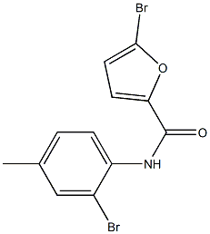 5-bromo-N-(2-bromo-4-methylphenyl)furan-2-carboxamide