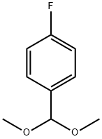 Benzene, 1-(dimethoxymethyl)-4-fluoro- Structural