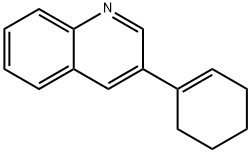 Quinoline, 3-(1-cyclohexen-1-yl)- Structural