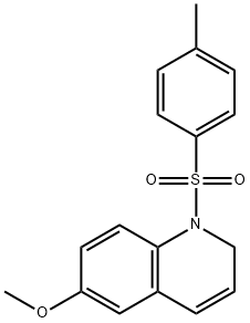 Quinoline, 1,2-dihydro-6-methoxy-1-[(4-methylphenyl)sulfonyl]- Structural