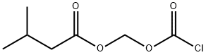 Butanoic acid, 3-methyl-, [(chlorocarbonyl)oxy]methyl ester Structural
