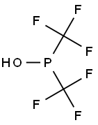 bis(trifluoromethyl)-phosphinous acid Structural