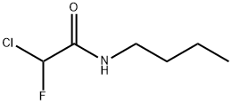 Acetamide, N-butyl-2-chloro-2-fluoro- Structural